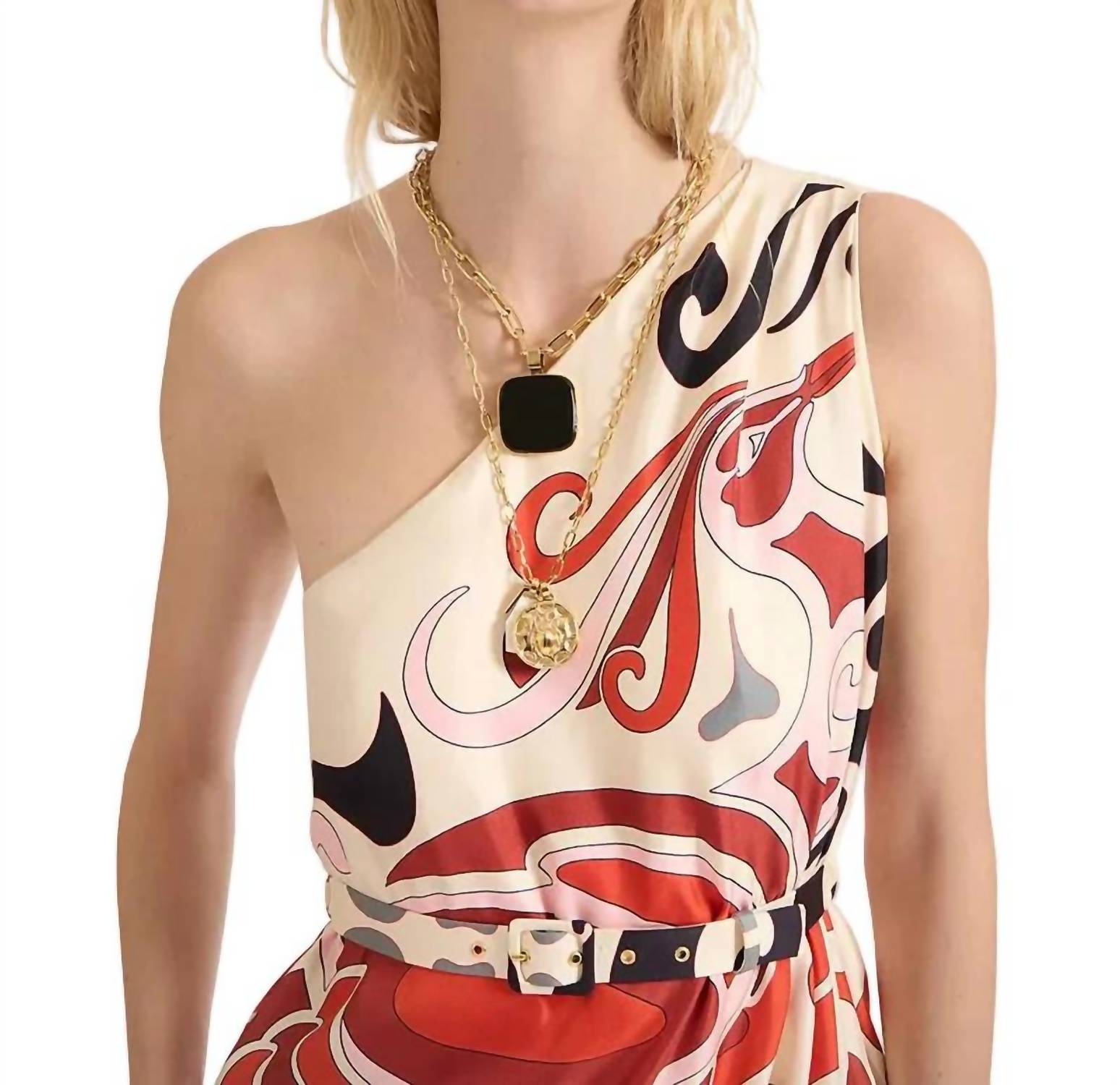 La Doublej - Phoenix Placee Silk Twill Roy Dress