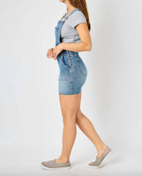 Judy Blue - Raw Hem Overall Skirt