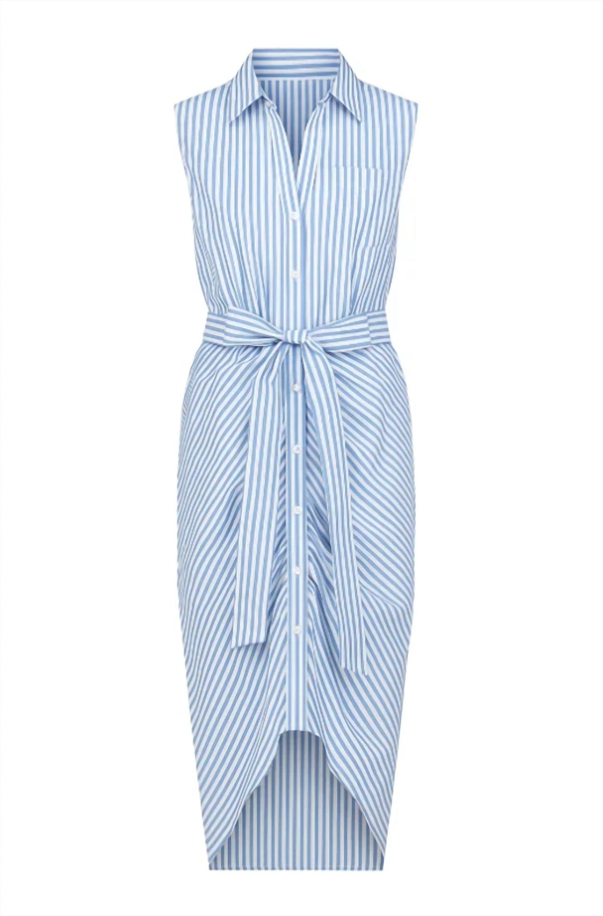The Shirt - Sleeveless Wrap Front Dress