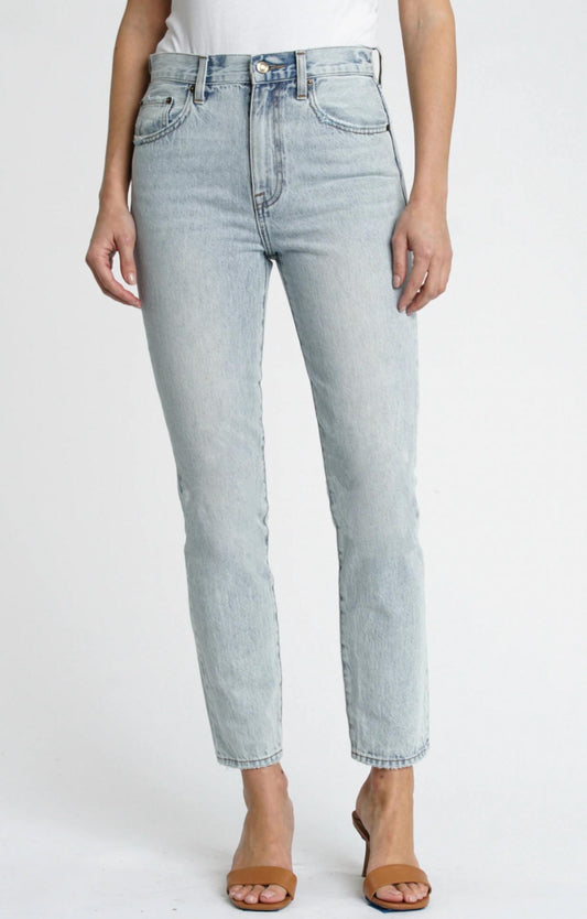 Keaton High Rise Slim Straight Jean