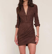 heartloom Tashi Dress in brown - women's dress