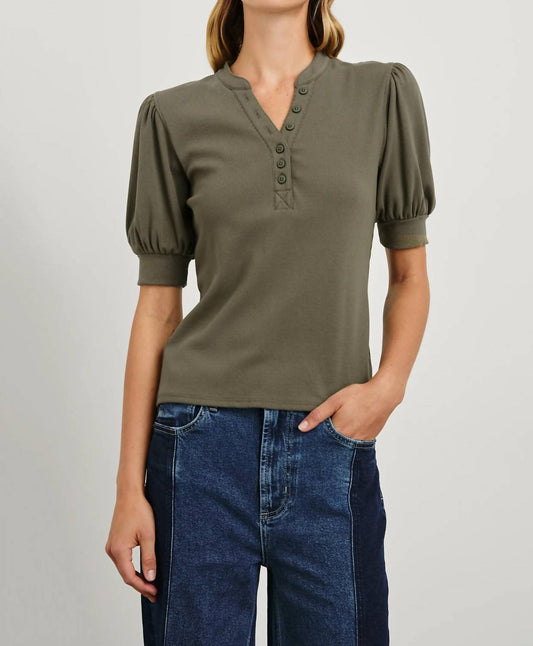 Rails - Jewel Elbow Sleeve Top