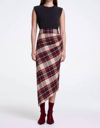 Smythe - Asymmetrical Midi-length Skirt