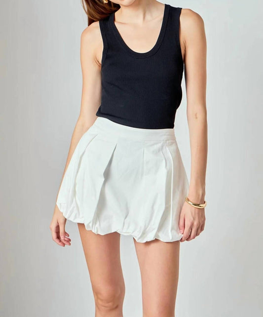 Endless Rose - Claire Bubble Hem Skort
