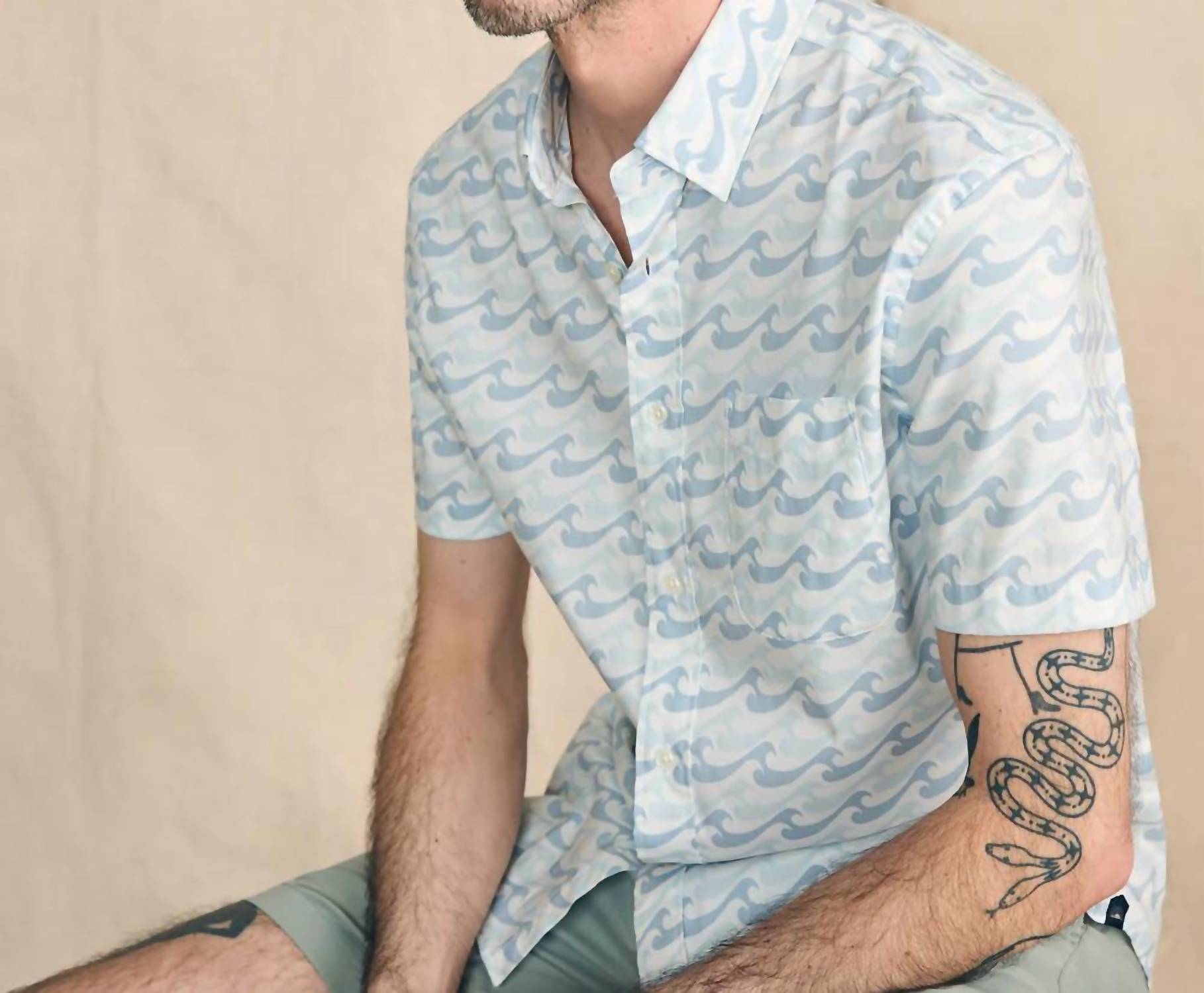 Faherty - Movement Short Sleeve Shirt