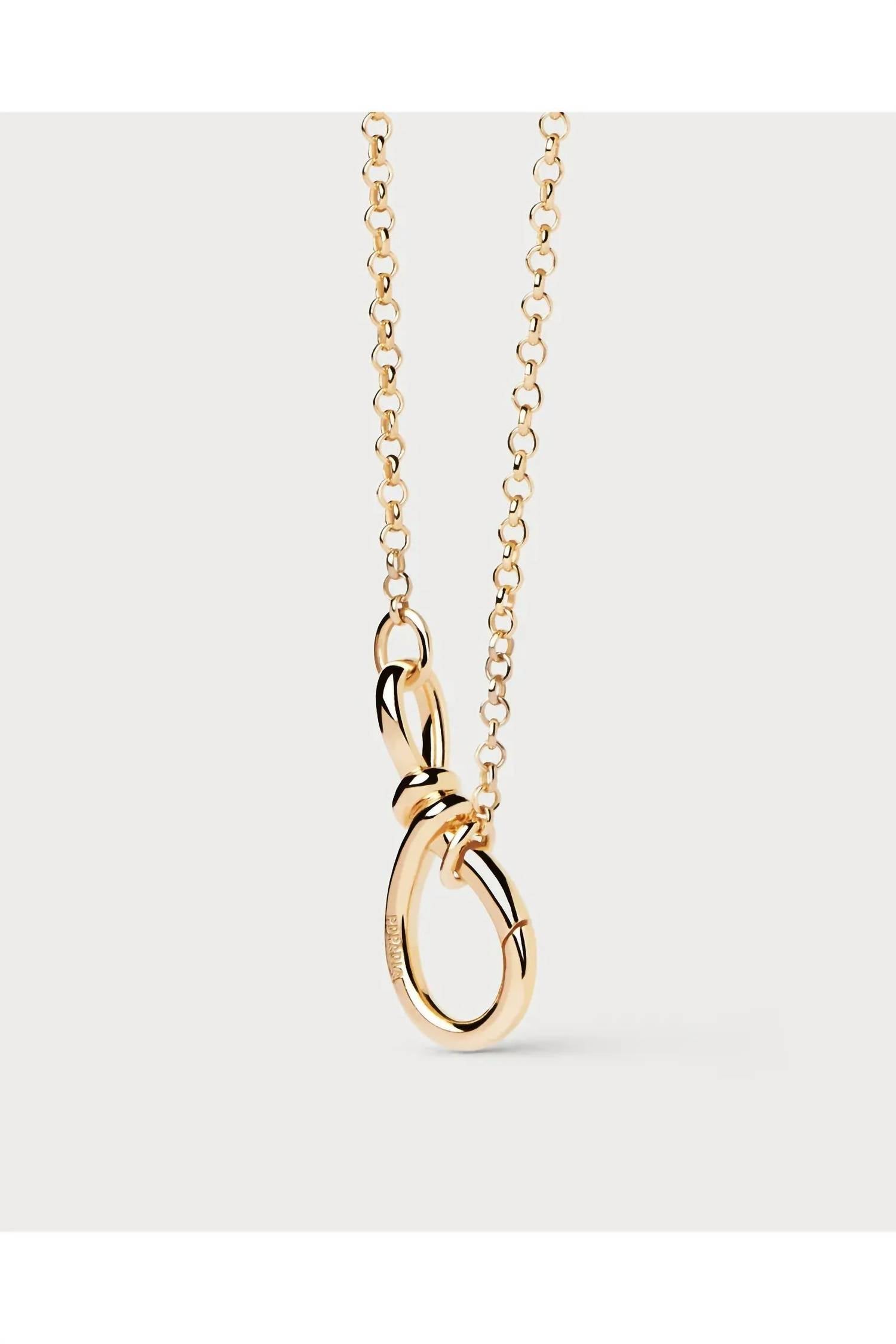 Pdpaola - Women's Stacker Clasp Chain Necklace