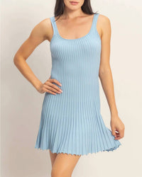 Hyfve - Pleat And Play Mini Dress