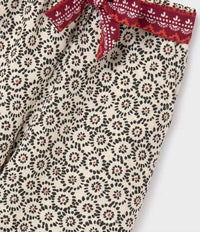 Mayoral - Girl's Chickpea Printed Pant