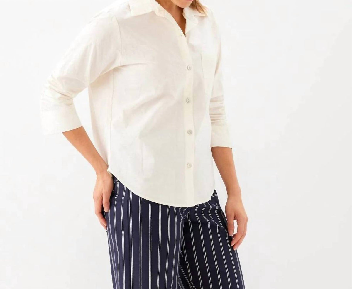Karen Kane - Ruched Sleeve Button-up Shirt