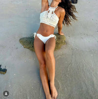 Zoew - Mermaid Cropped Handmade 2 Piece Set