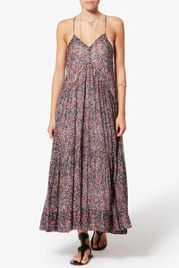 ISABEL MARANT Sabba Dress in crushed berry - women's dress