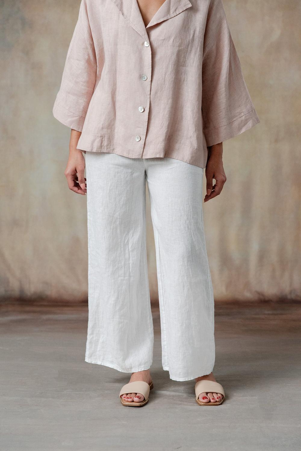 Cobblestone Living - Lenore Linen Pants
