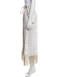 Valentino - Women's Linen Knee-length Skirt