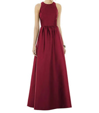 Alfred Sung - Sleeveless Keyhole Back Dress