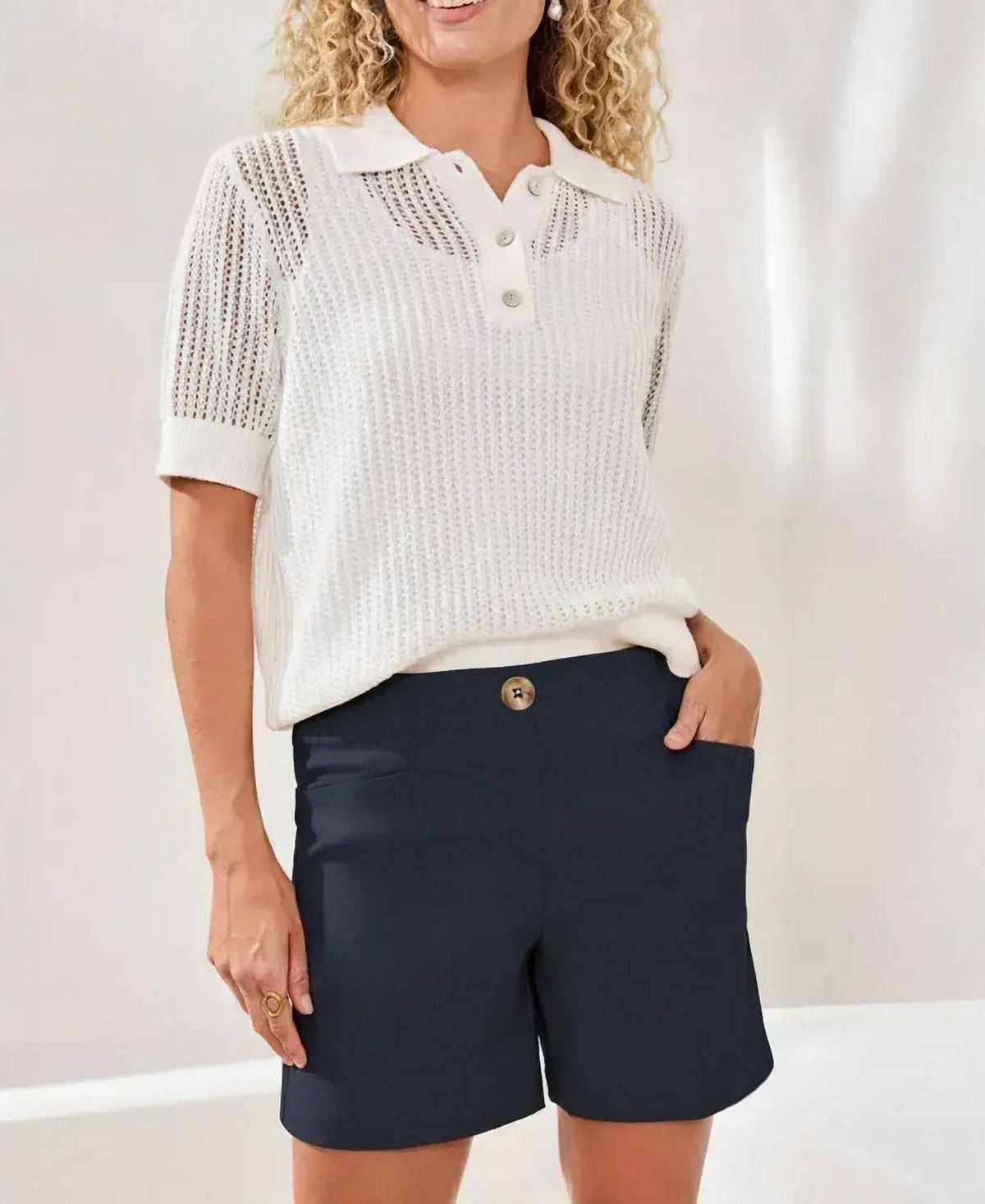 Tribal - Flatten It Pull-on Shorts