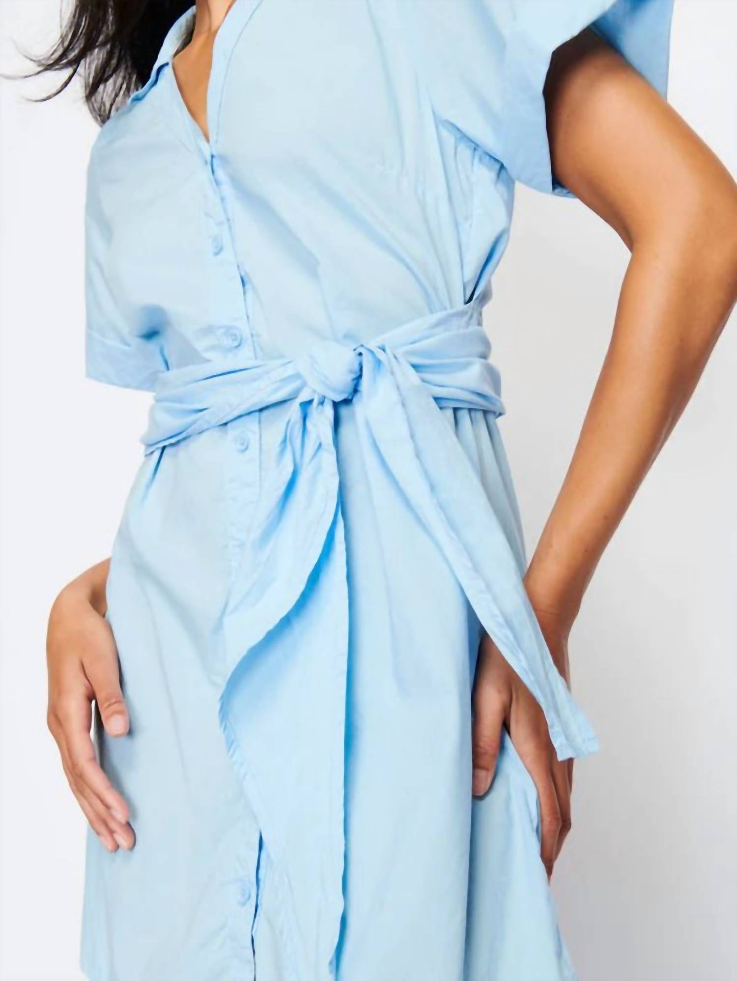 Nation Ltd - Nida Wrapped Button-up Dress