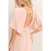 Hyfve - Flutter Sleeve Maxi Dress