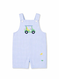 Florence Eiseman - Kids Golf Cart Seersucker Shortall