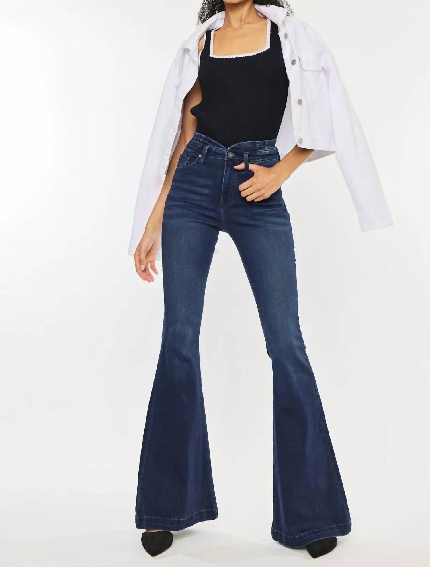 Kancan - Women's Lari Flare Jean