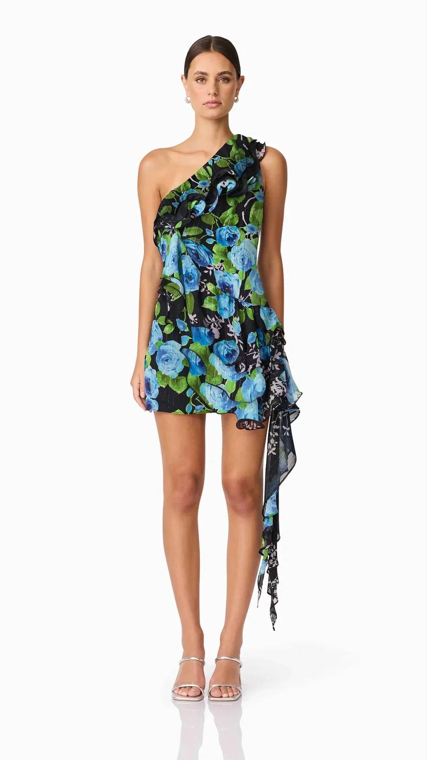 Elliatt - Briony One Shoulder Mini Dress
