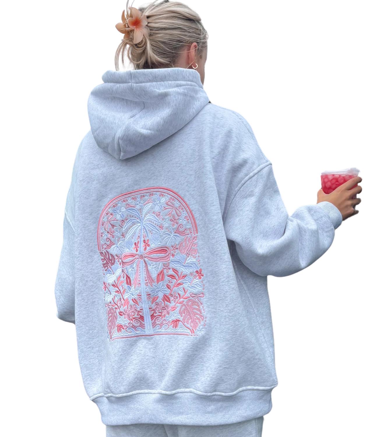 Sunkissed Coconut - Tropical Palms Hoodie
