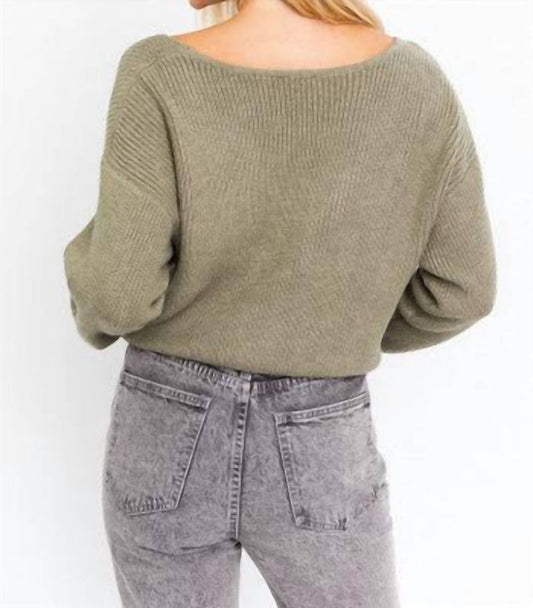 Le Lis - Hold Me Close Twisted Sweater Top