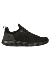 Skechers Men's Cessnock Sneakers in solid black - men's sneaker