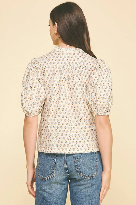 Pinch - Jenna Puff Sleeve Top