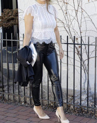 Strut & Bolt - Scallop lace top