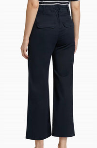 Veronica Beard - Grant Cropped High-rise Wide Leg Pants