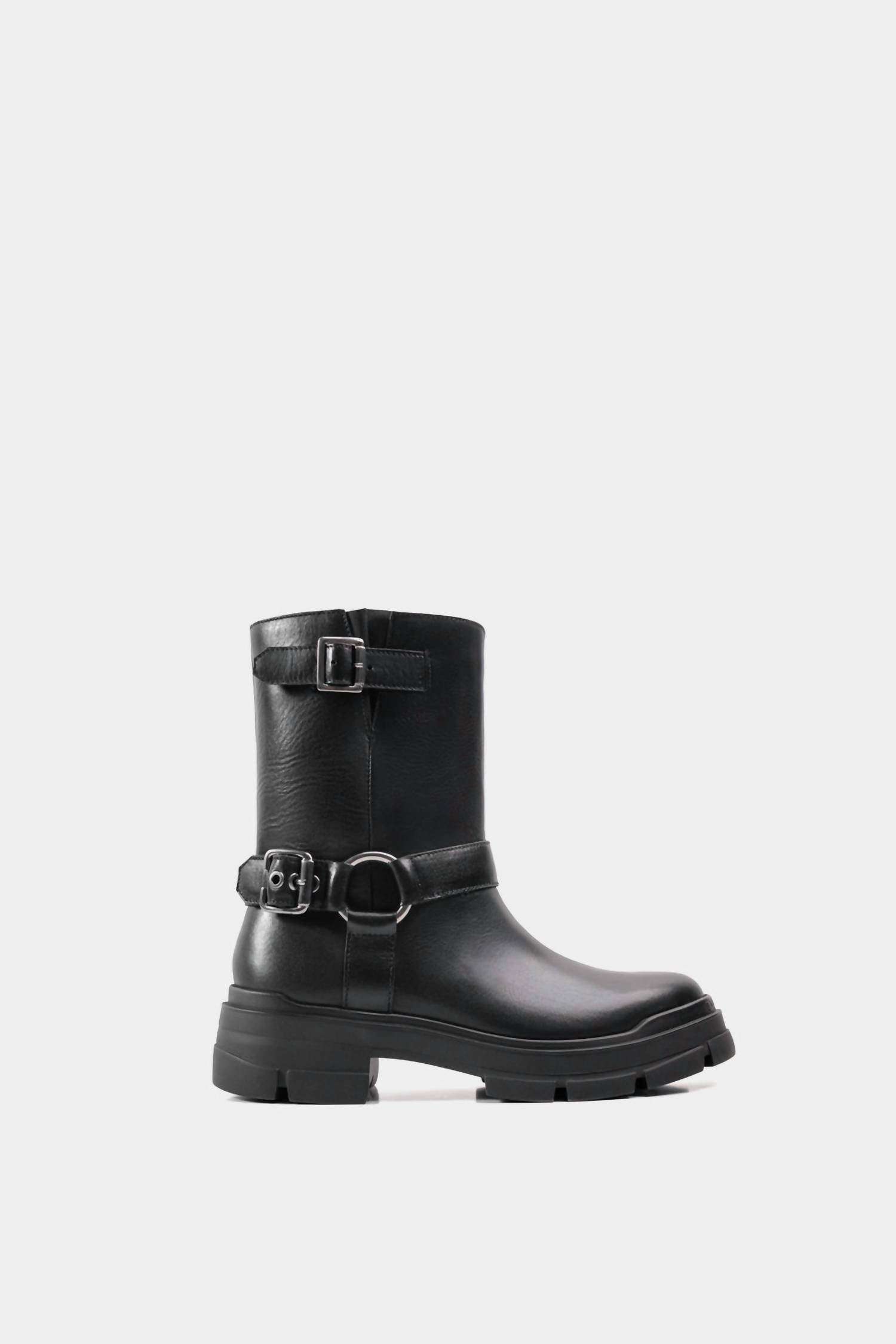 Dante Shoes - Women's Leather Combat Boots