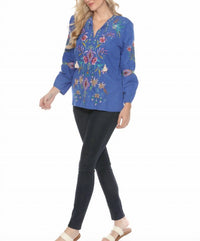 Johnny Was - Gabriella Pintuck Blouse