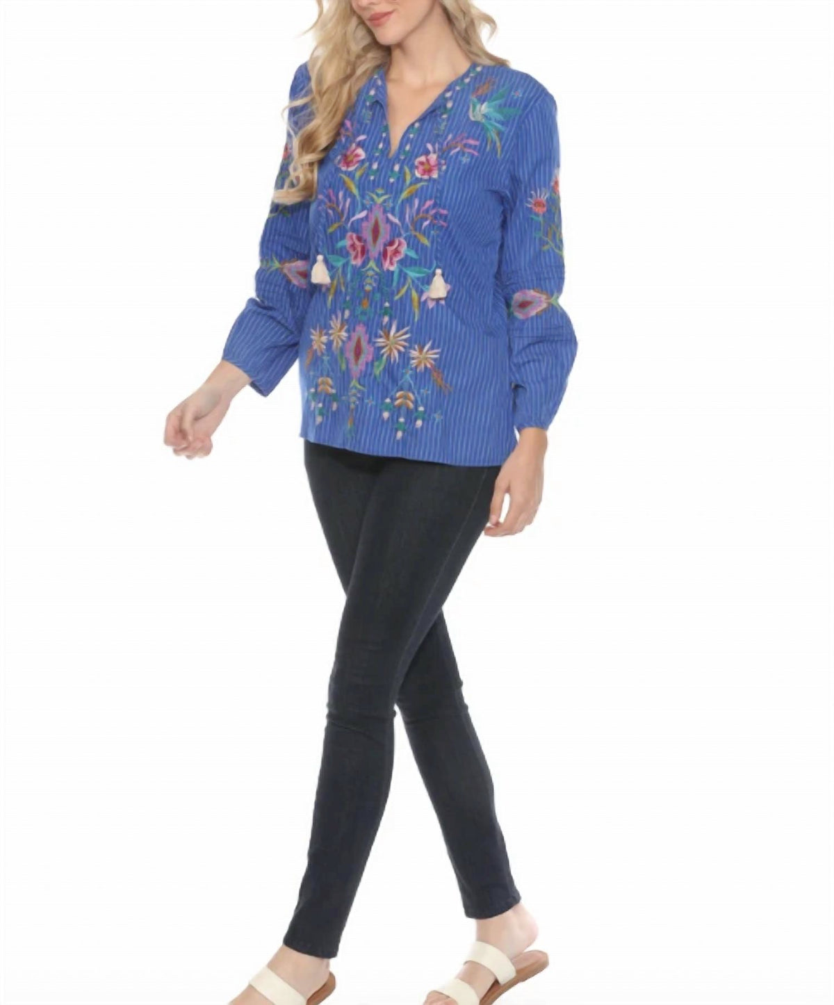 Johnny Was - Gabriella Pintuck Blouse
