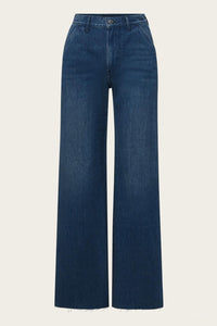 Veronica Beard - Taylor Slant-pocket Wide-leg Jean