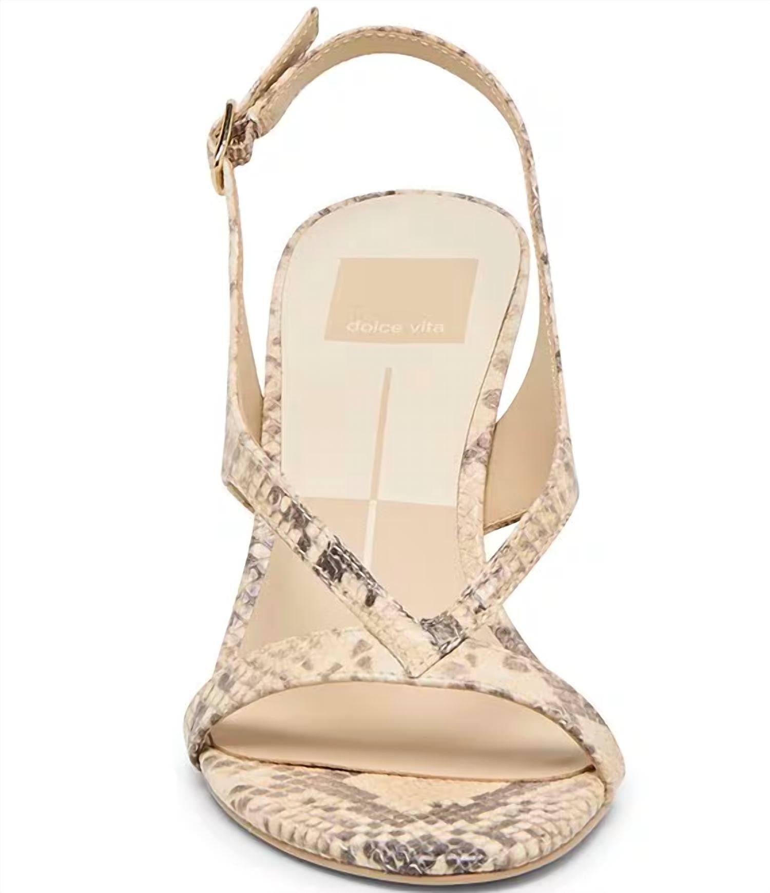 Dolce Vita - Women's Izela Strappy Sling-back Sandals