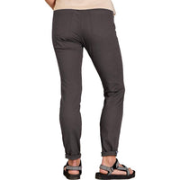 TOAD&CO Earthworks 5 Pocket Skinny Pant in soot 1 - women's pants - detail view