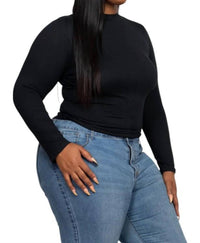 Capella - Mock Neck Top - Plus