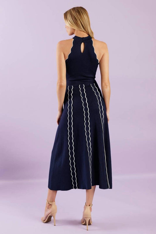 Flying Tomato - Nautical Whisper Midi Dress