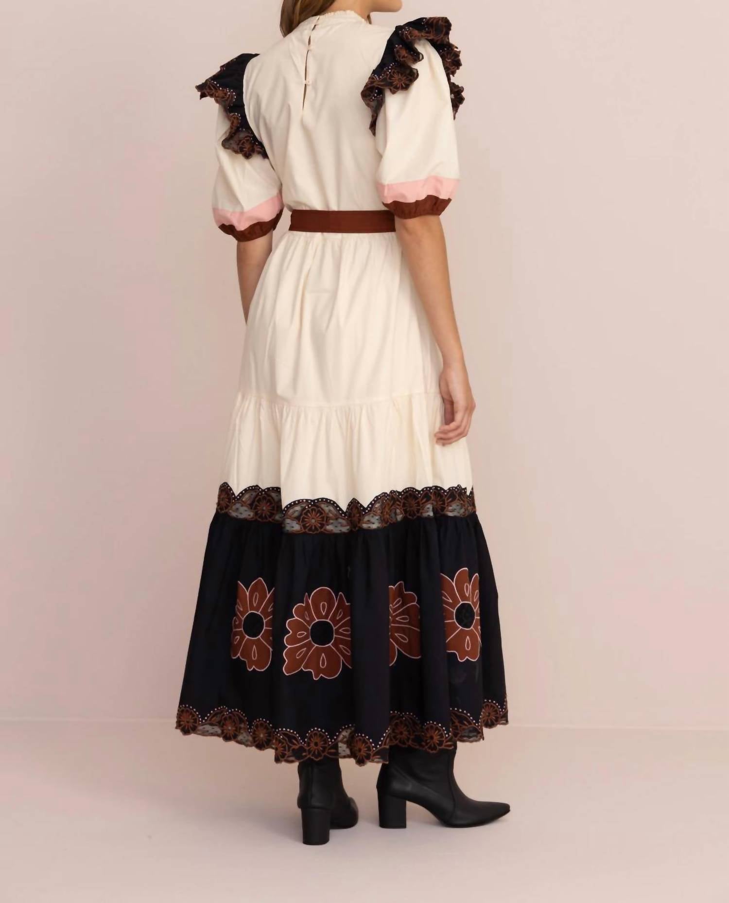 Vero Alfie - Picasso Long Dress