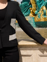 Oolala - Blazer With Sequin Detail