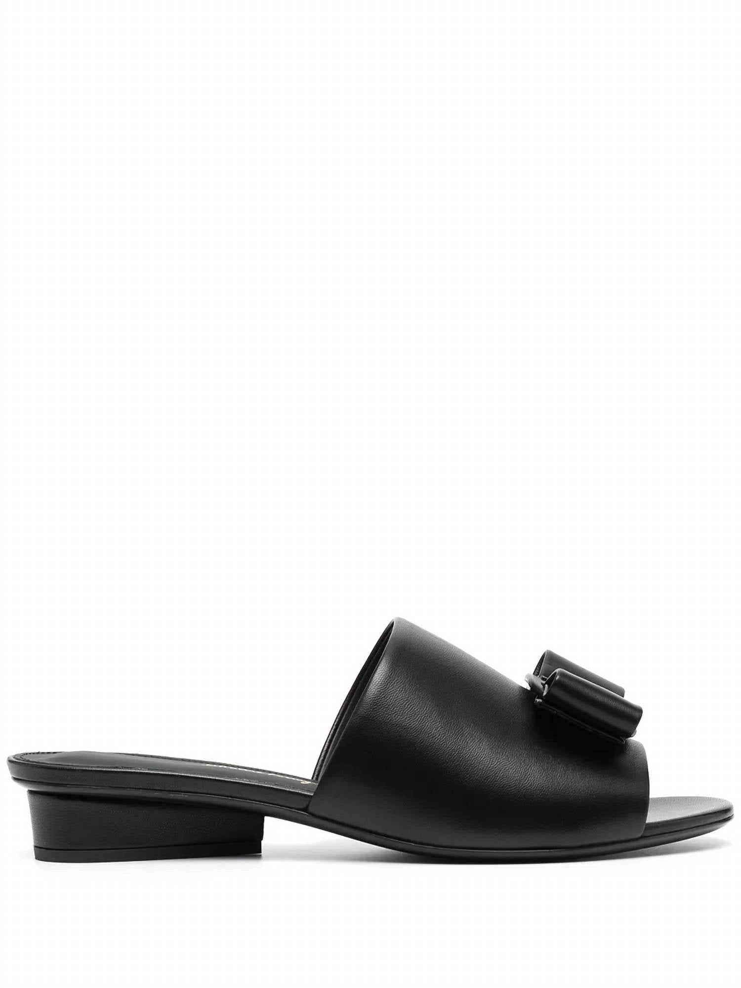 Salvatore Ferragamo - Women's Double Bow Mule Sandals