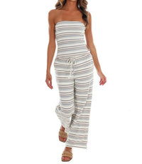 Bailey Rose - Coastal Crush Stripe Two Piece Set