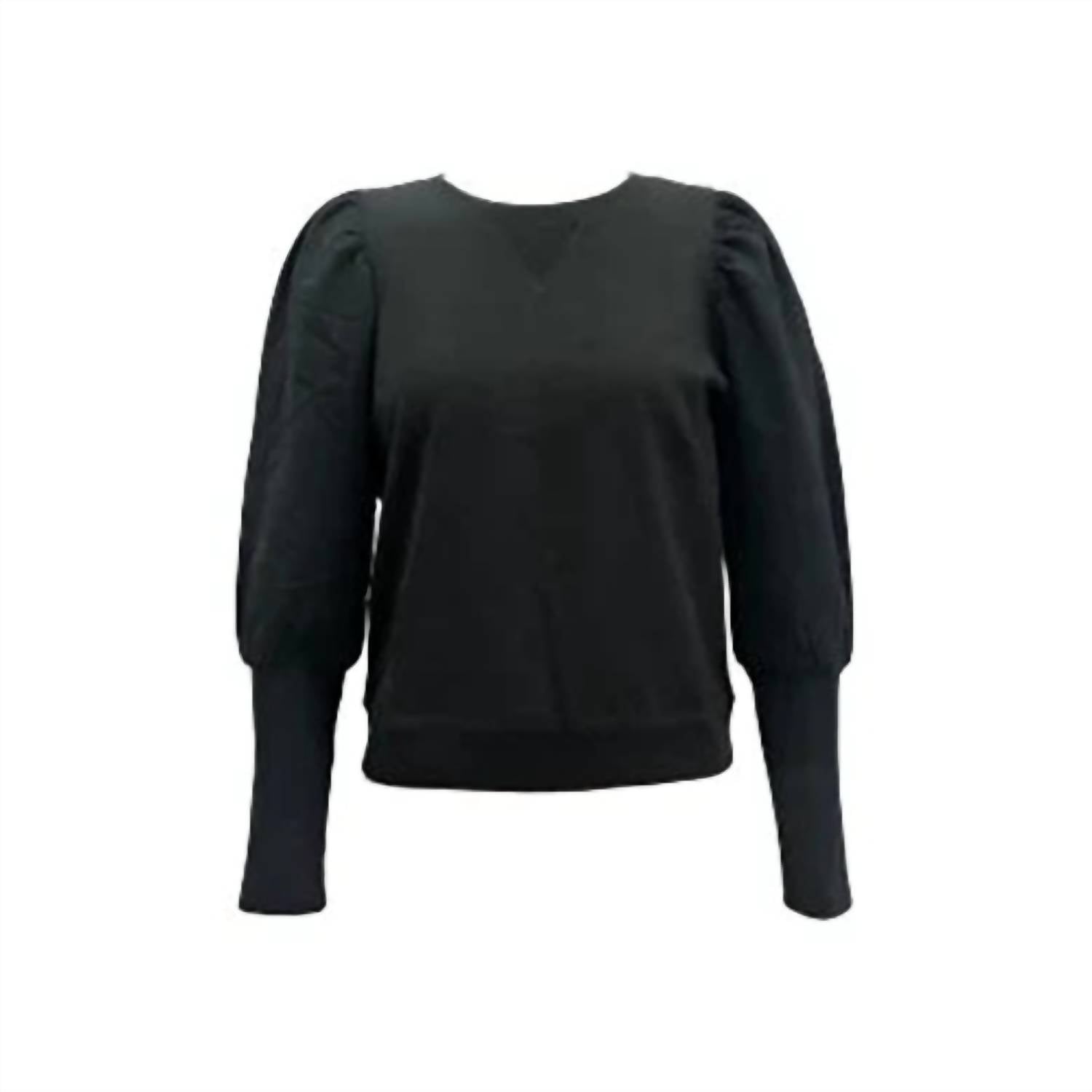 Another Love Women's Tara Long Sleeve Top in black - women's long sleeve top