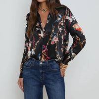 L'Agence - Tyler Long Sleeve Blouse