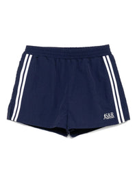 Sporty And Rich - Track Stripe Logo Shorts