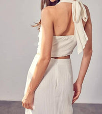 Do+Be - Woven Crop Top