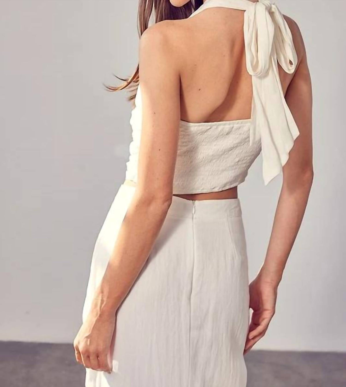 Do+Be - Woven Crop Top