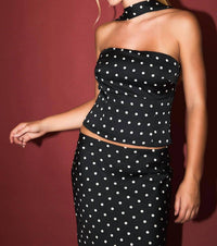 Le Lis - Dreamy Dot Corset Top