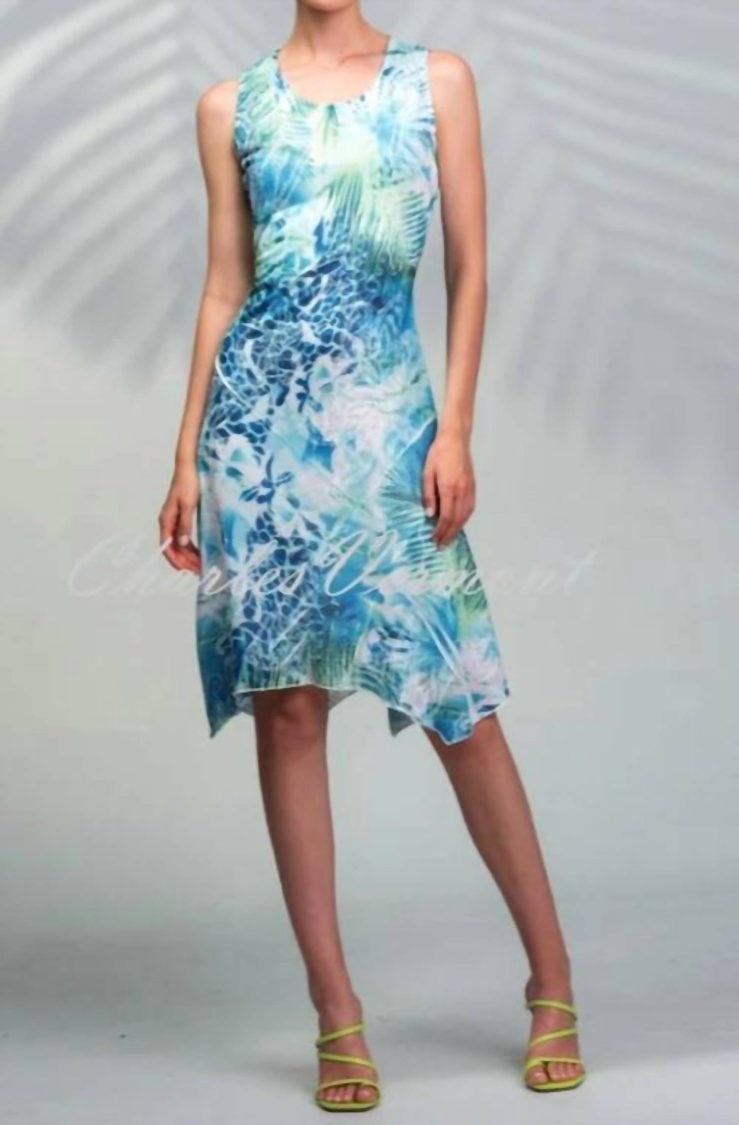 Alison Sheri - Handkerchief Hemline Dress