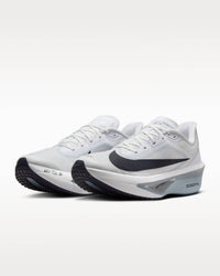 NIKE Men's Zoom Fly 6 Road Racing Shoes in white pure platinum obsidian mist gridiron - men's shoe - alternate view